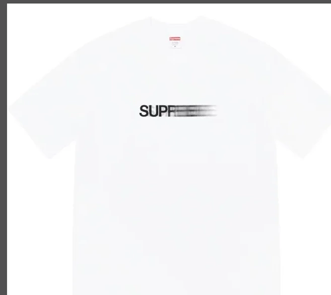 White LOGO 23SS LOGO L MOTION XL M TEE Black Phantom sleeved and Short S 0620
